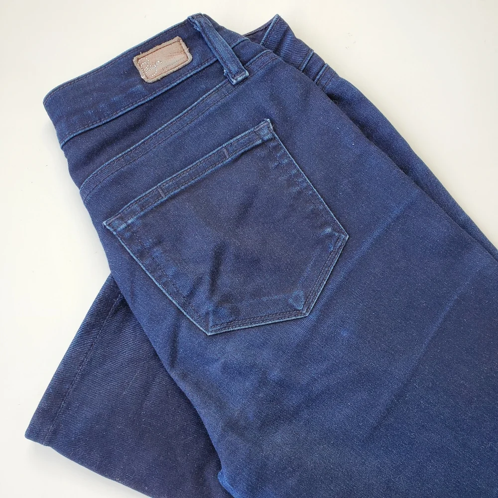 Paige Peg Skinny Dark wash denim jeans - Picture 3 of 6